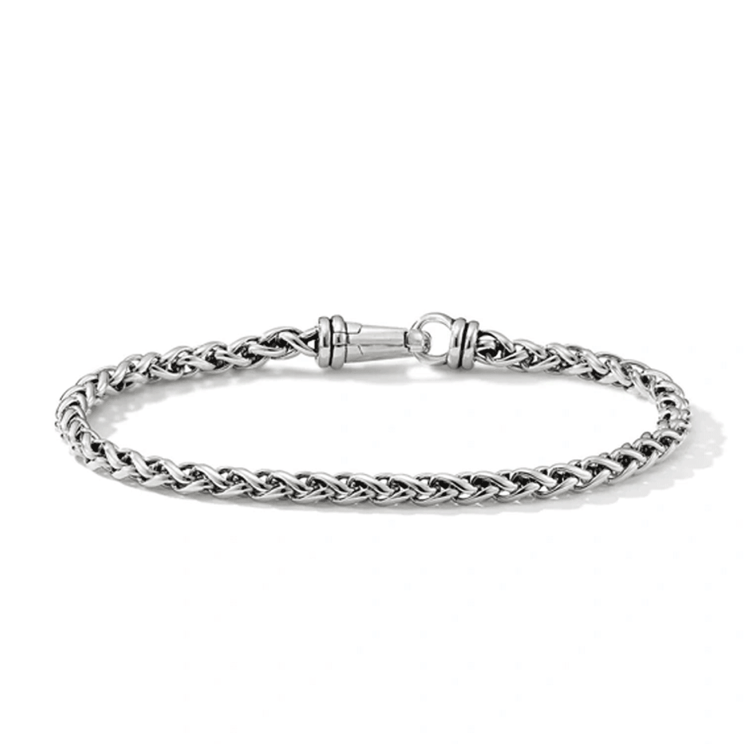 David Yurman Wheat Chain Bracelet in Sterling Silver