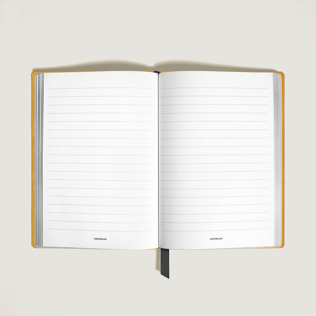 Montblanc Medium Notebook, Great Characters Enzo Ferrari Special Edition Giallo Modena, Lined Pages