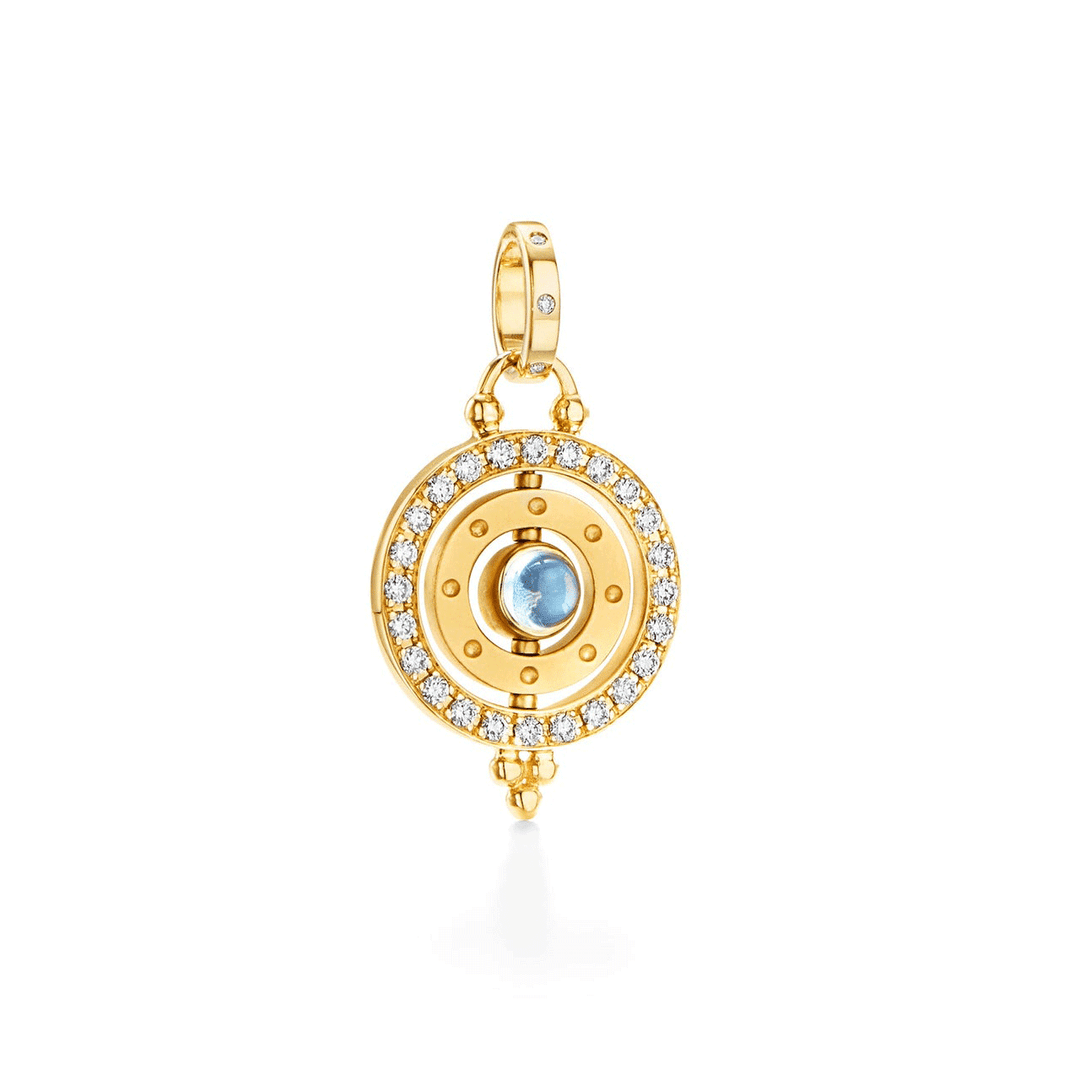 Temple St. Clair 18k Yellow Gold Orbit Pendant