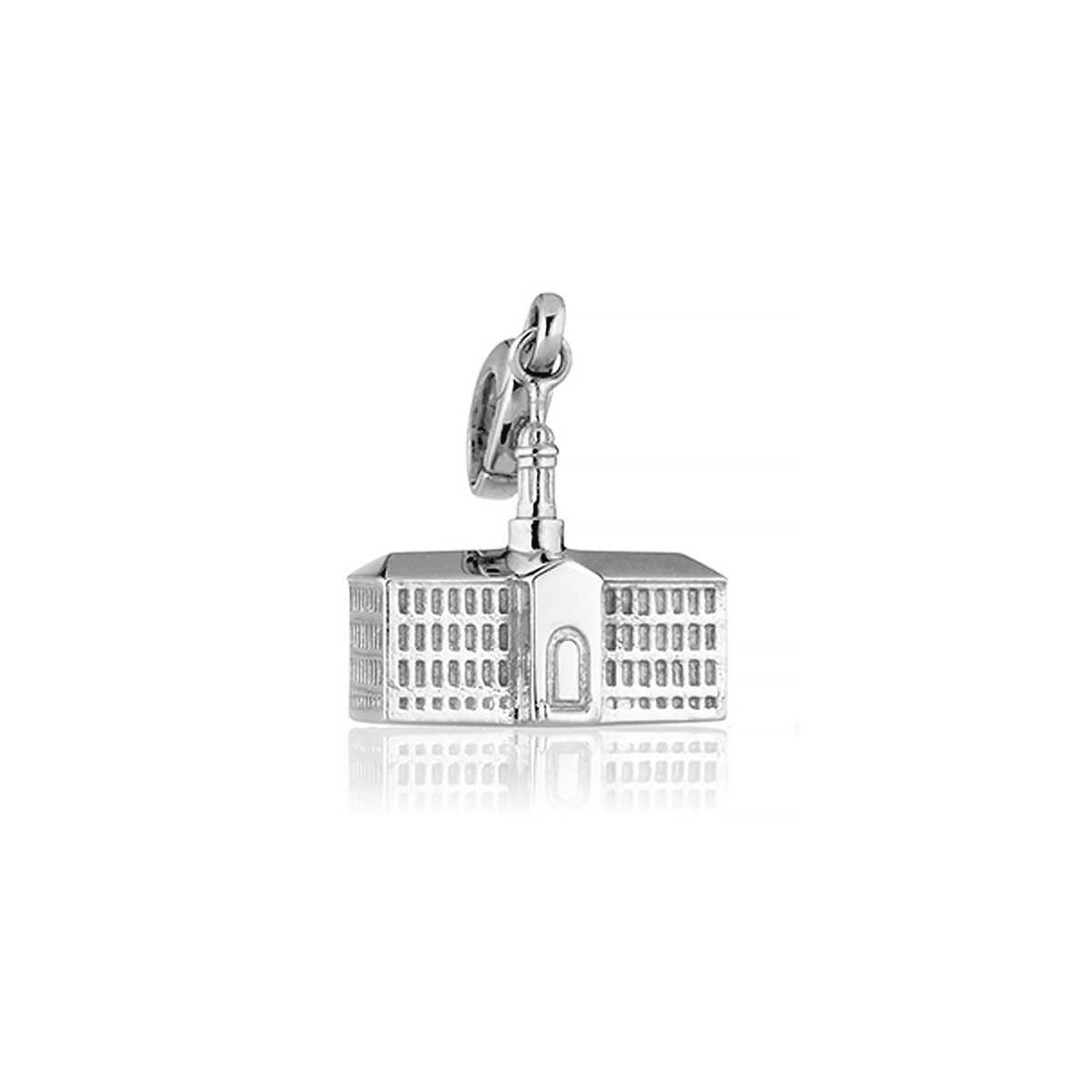 Sterling Silver Nassau Hall Charm