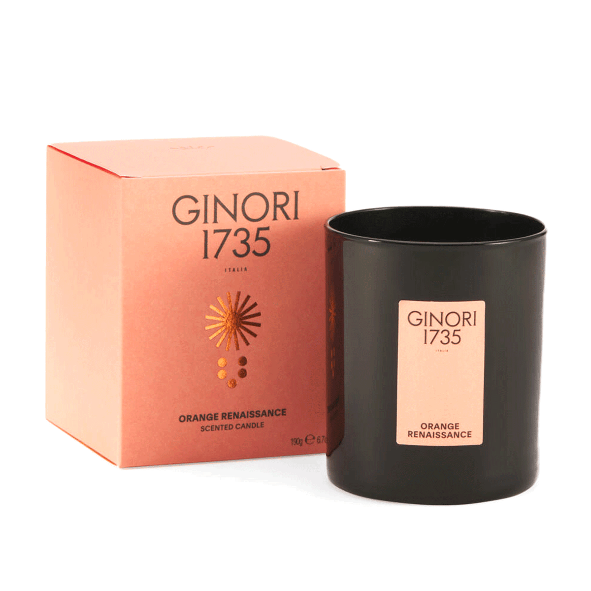 Orange Renaissance Scented Candle