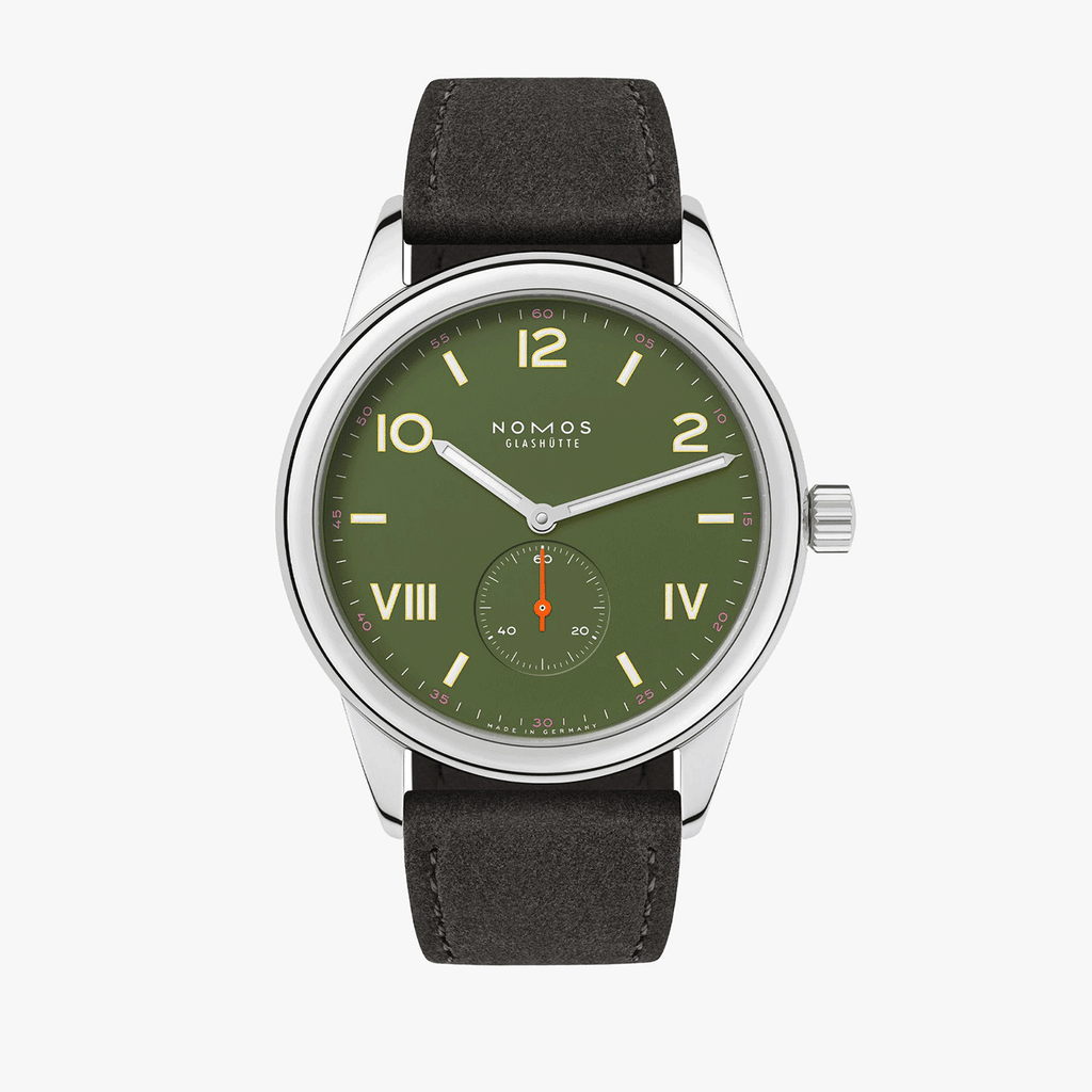Nomos Club Campus 38 all olive Reference 739.GB