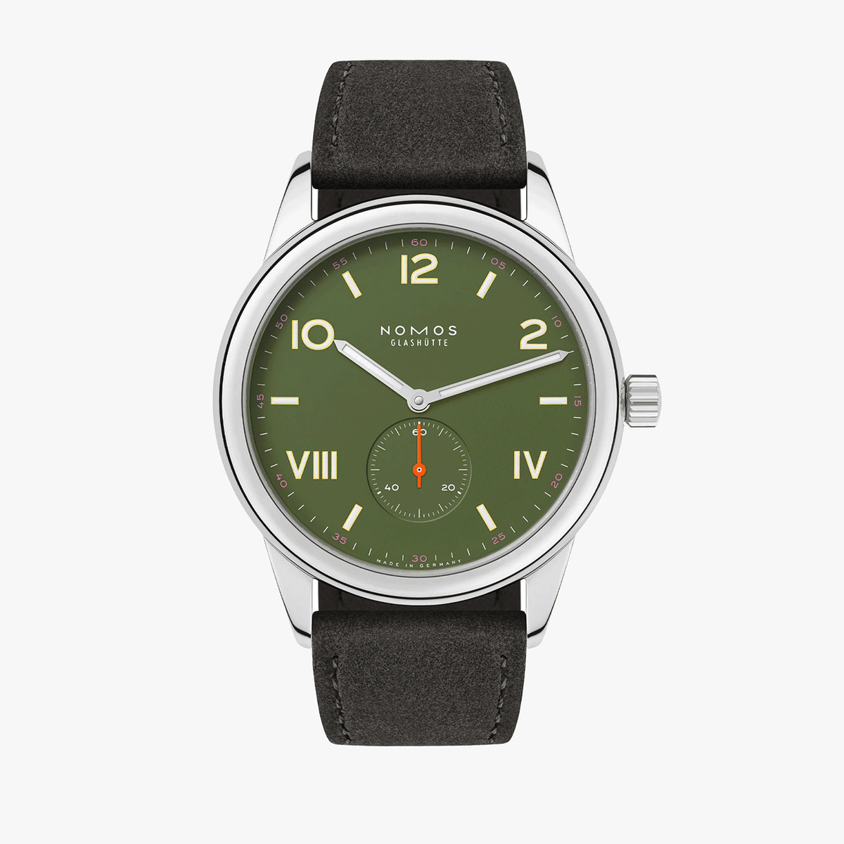 Nomos Club Campus 38 all olive Reference 739.GB