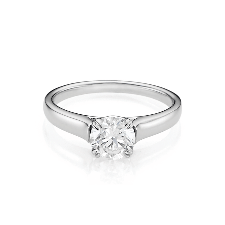 Hamilton Cherish Solitaire 18k White Gold Mounting Ring