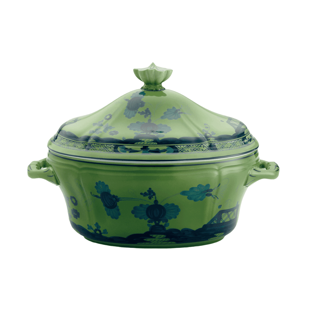 Oriente Italiano Malachite Tureen