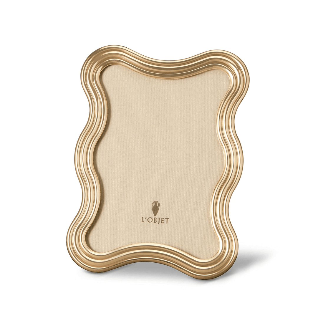 L'Objet Ripple Gold 5x7 Frame