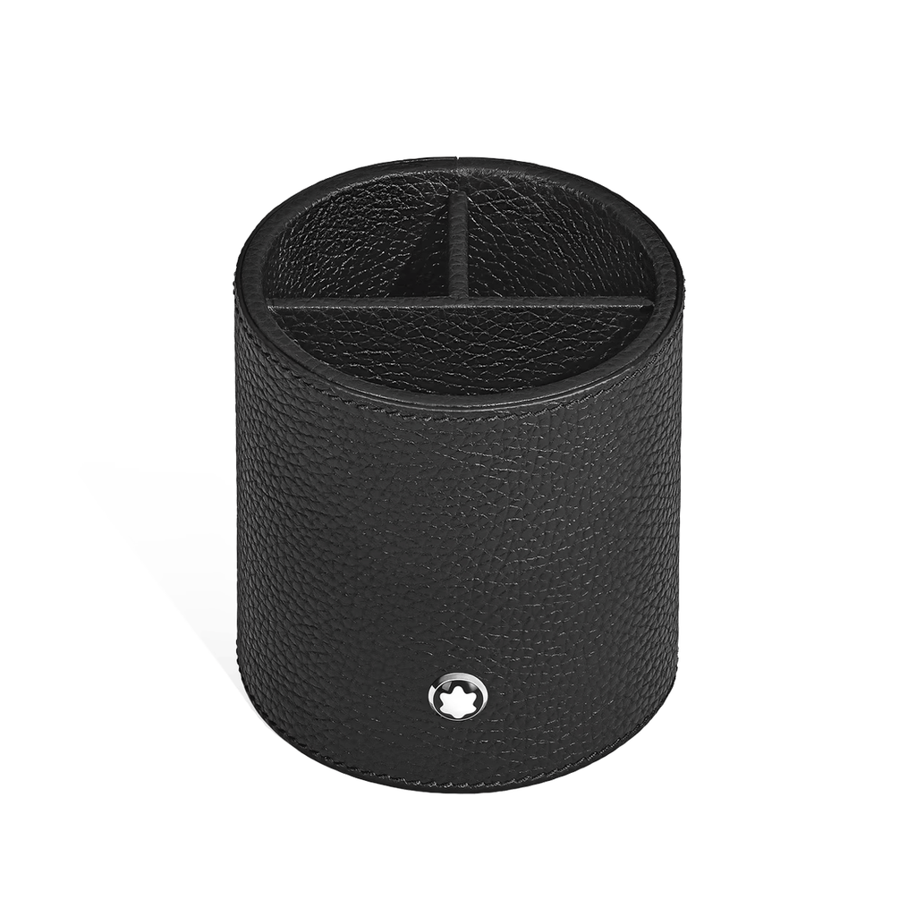 Montblanc Pen Holder in Grain Leather Ebony