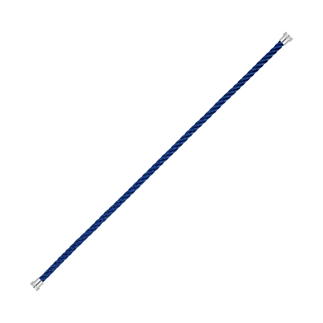 FRED Navy Cable for Medium Model Bracelet Steel End Caps