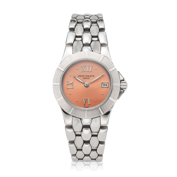 PATEK PHILIPPE STEEL LADIES ‘NEPTUNE’ WATCH REF. 4880/1A