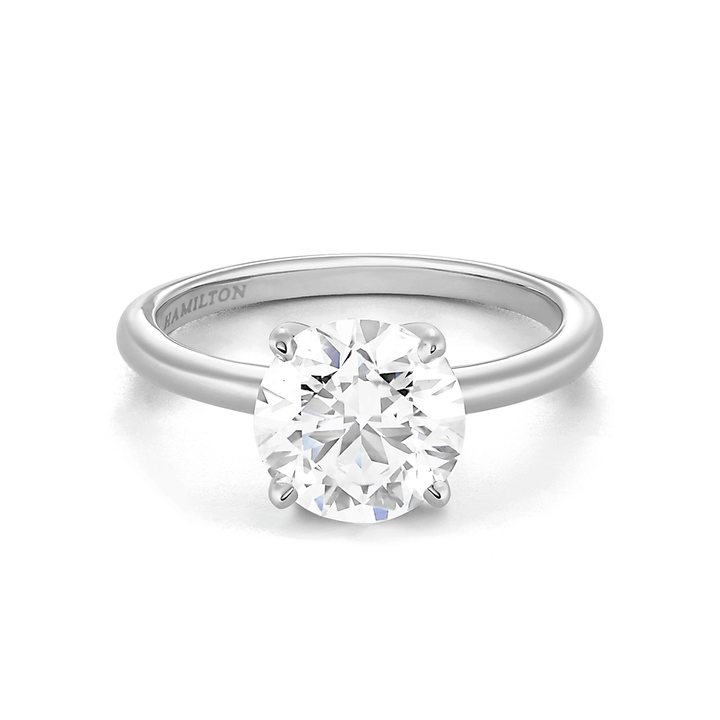 Hamilton Select Collection 14k White Gold and 2.00 Total Weight Diamond Engagement Ring