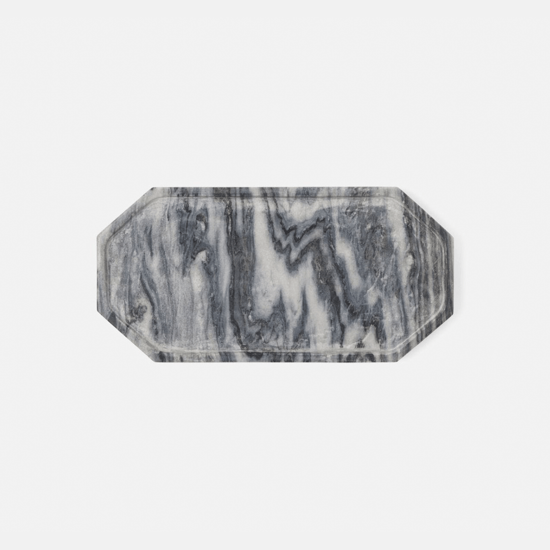 Grey Marble Small Serving Tray