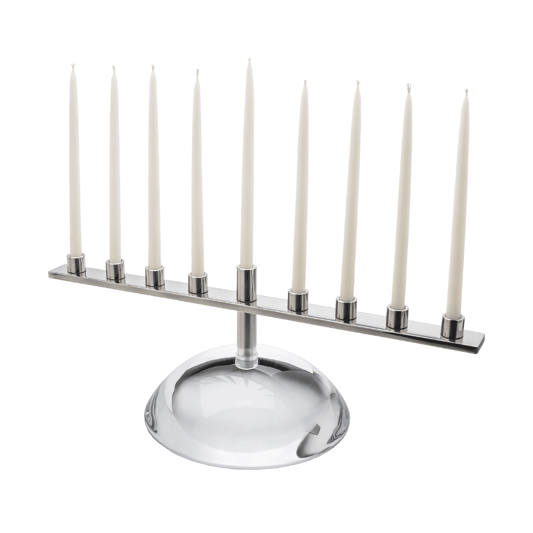 Simon Pearce Riverstone Menorah