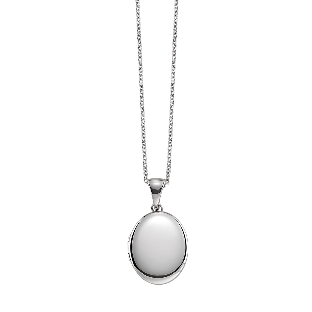 Hamilton Sterling Silver 17mm Oval Locket