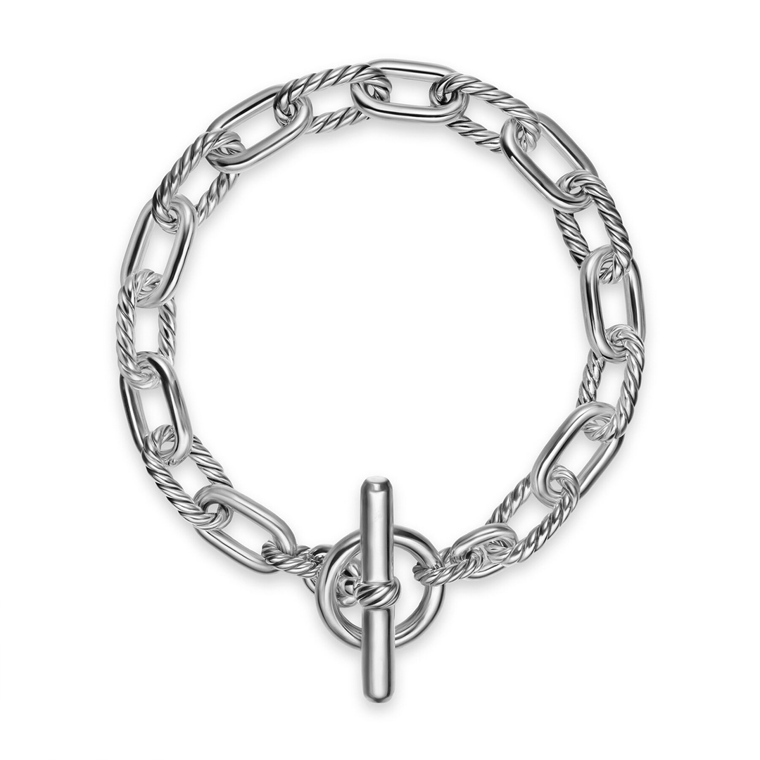 David Yurman Madison Toggle Chain Bracelet Sterling Silver, 8.5mm