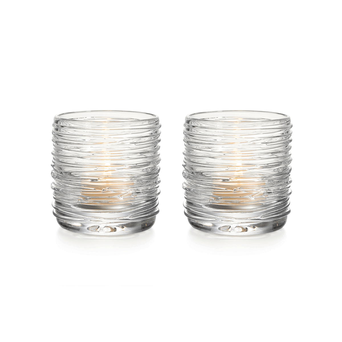 Simon Pearce Echo Lake Tealight Set of 2