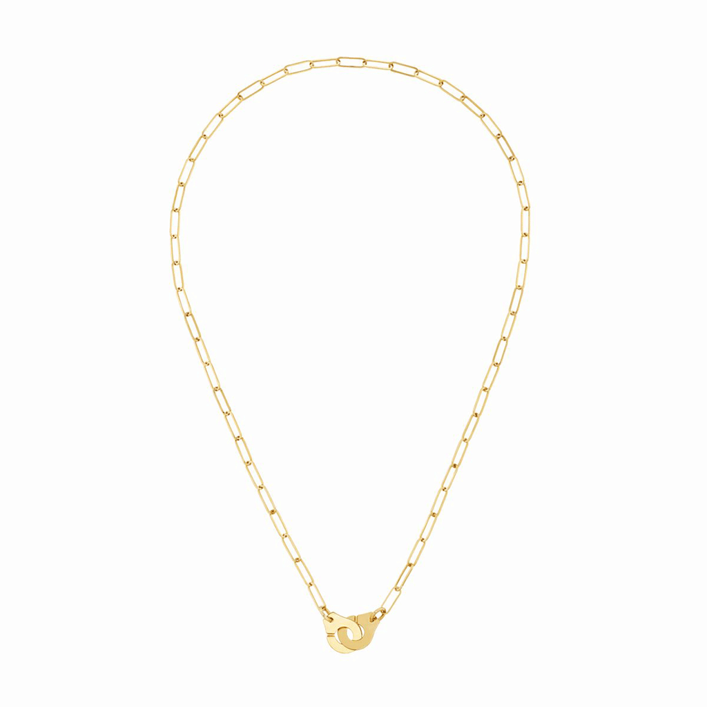 Dinh Van Menottes 18k Yellow Gold Necklace