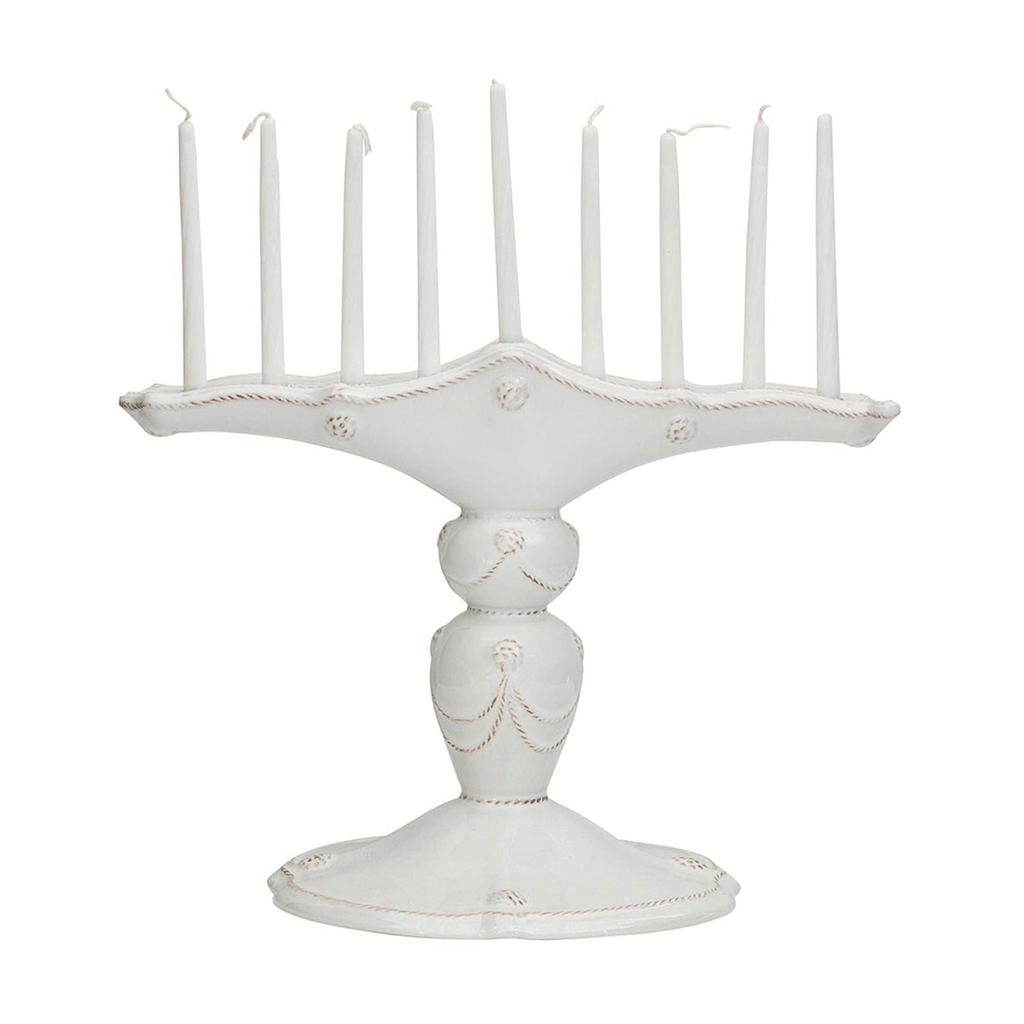 Juliska Berry & Thread Menorah - Whitewash