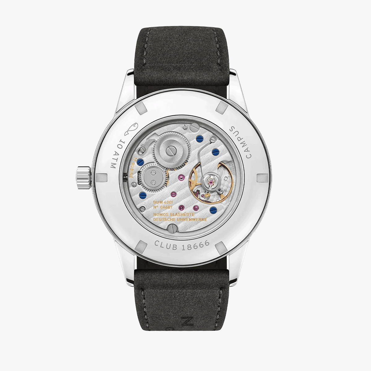 Nomos Club Campus 38 all olive Reference 739.GB