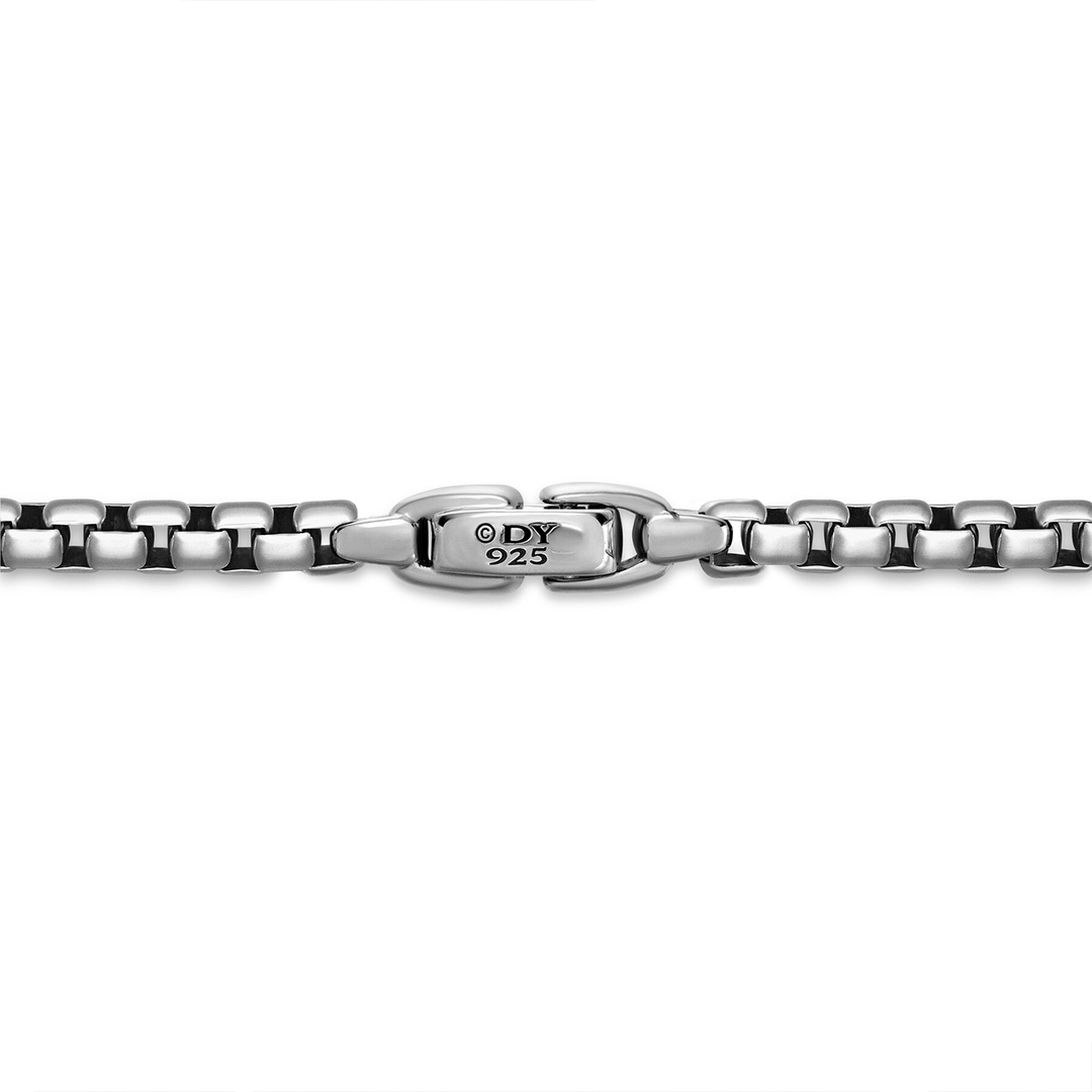 David Yurman Box Chain Necklace Sterling Silver, 5.2mm 20 Inch