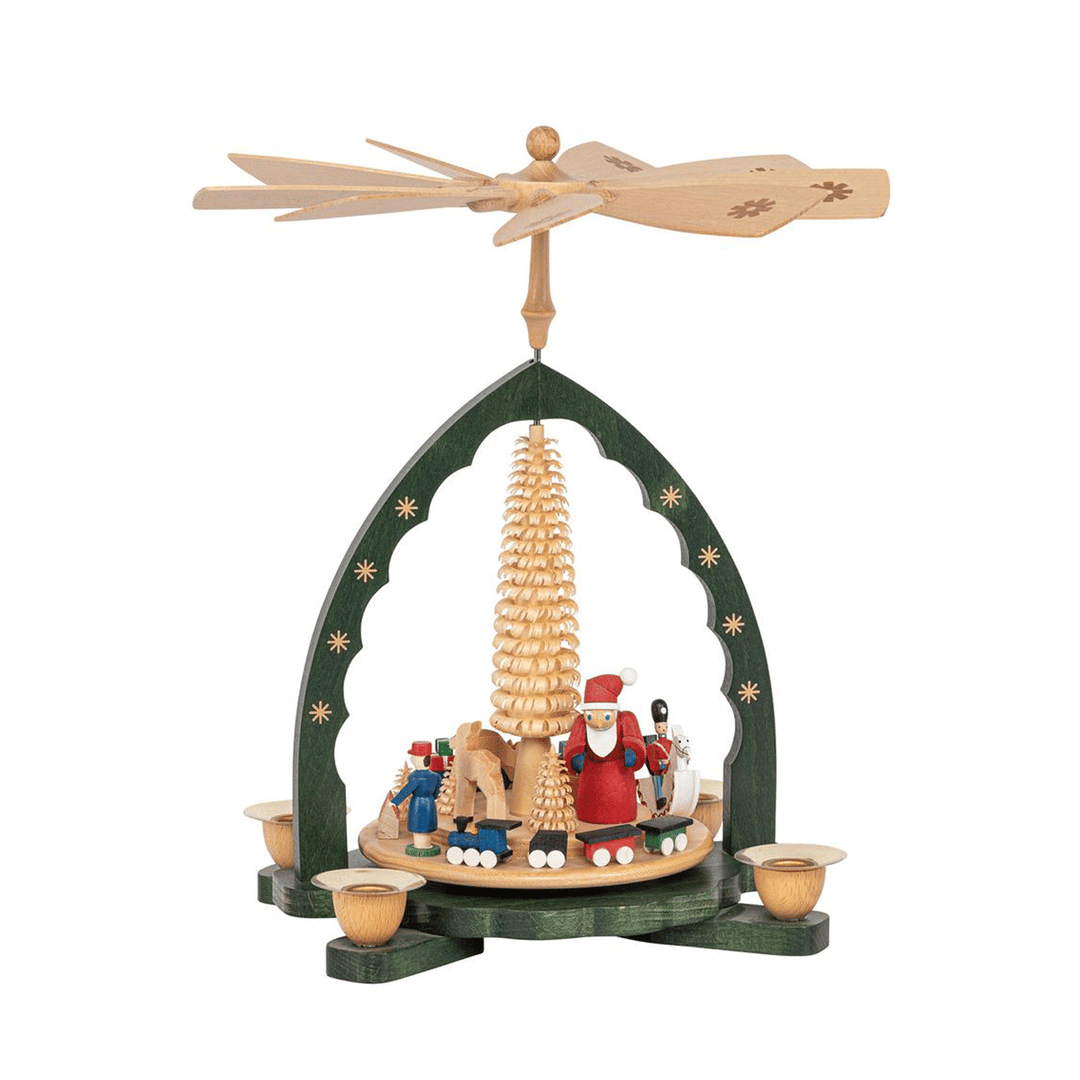 Santa with Toys Pyramid