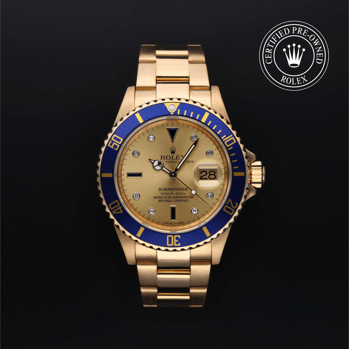 Rolex Certified Pre-Owned Submariner Date M16618-0001