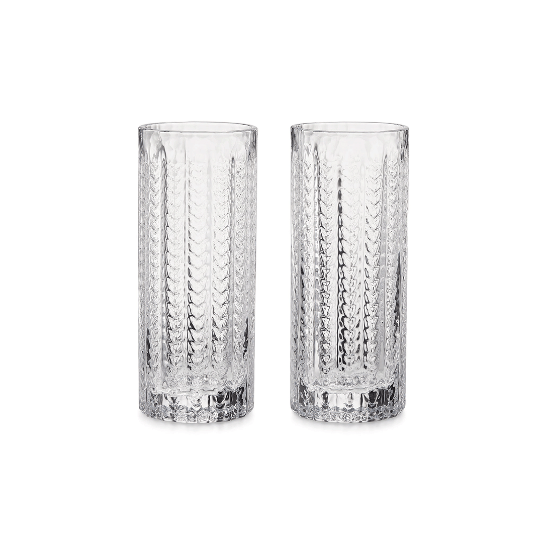 Simon Pearce Greenwich Collins Glass, Set of 2