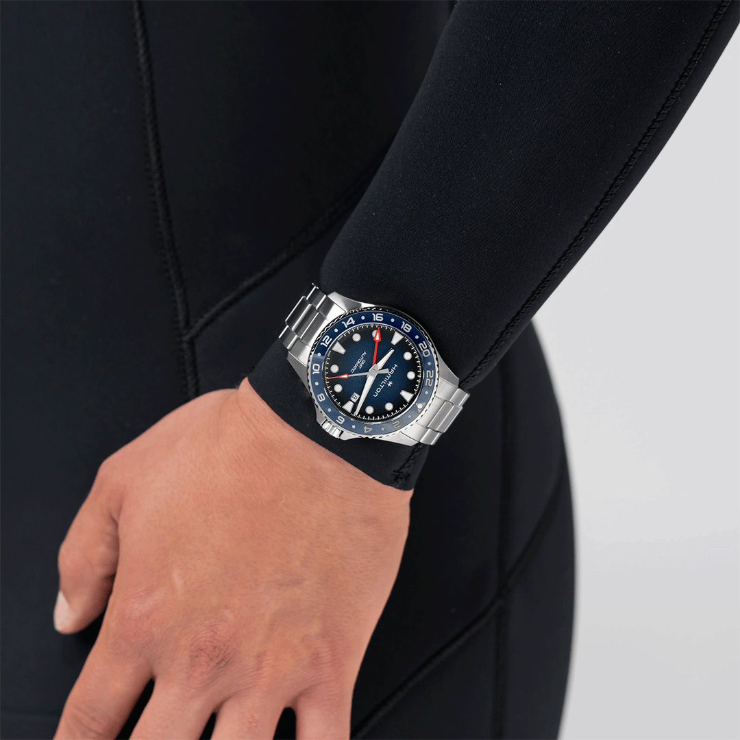 Hamilton Khaki Navy Scuba Auto GMT 43mm H82535140