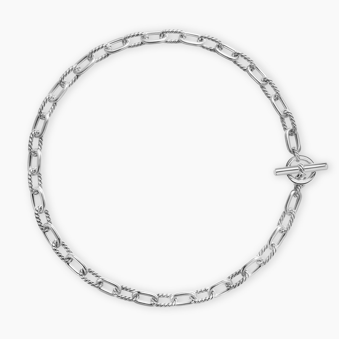 David Yurman Madison Toggle Chain Necklace Sterling Silver, 8.5mm