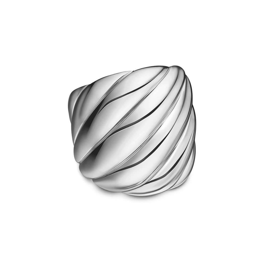 David Yurman Sculpted Cable Ring in Sterling Silver