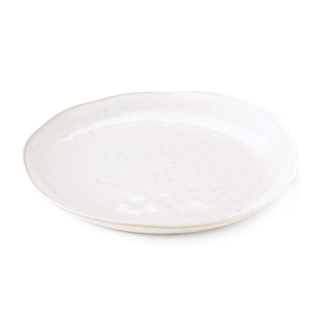 Simon Pearce Burlington Dinner Plate — Cloud