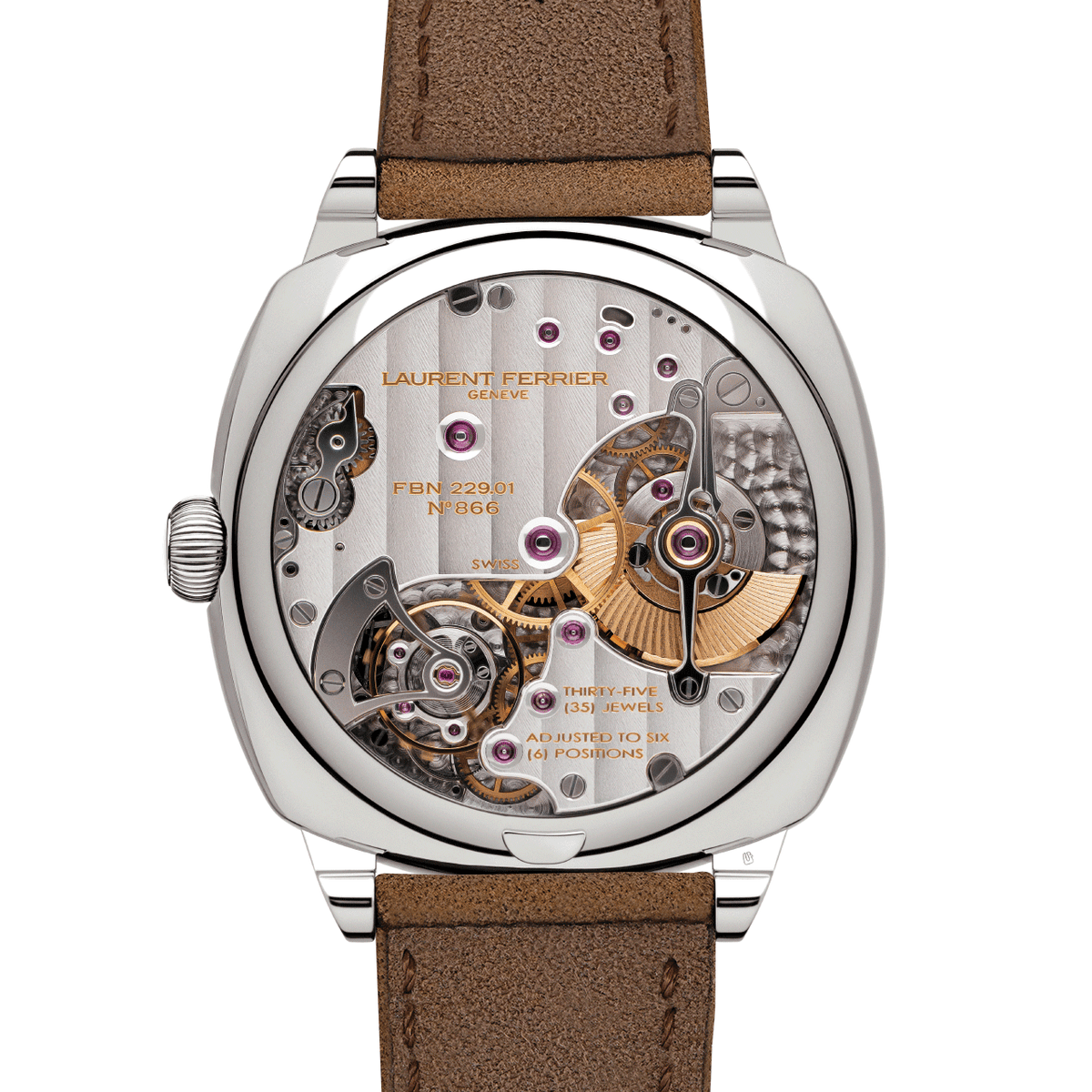 Laurent Ferrier Square Micro-Rotor Evergreen LCF013