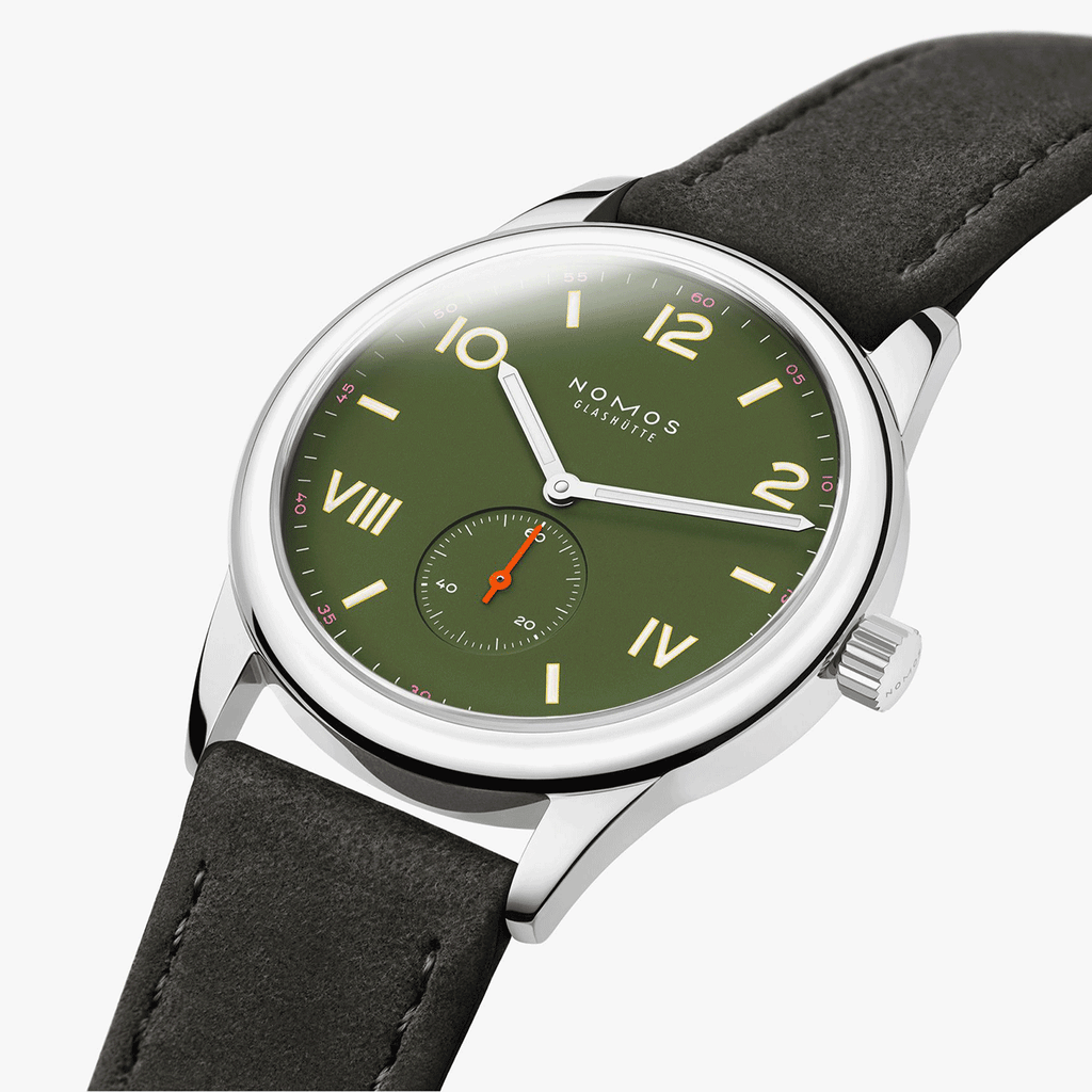 Nomos Club Campus 38 all olive Reference 739.GB