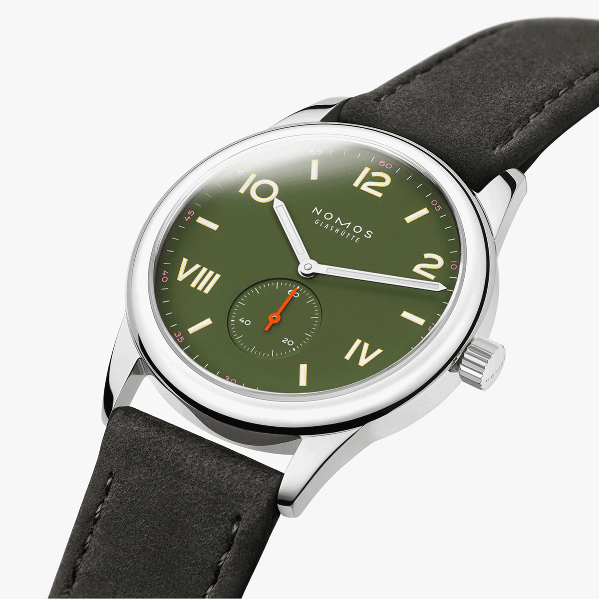 Nomos Club Campus 38 all olive Reference 739.GB