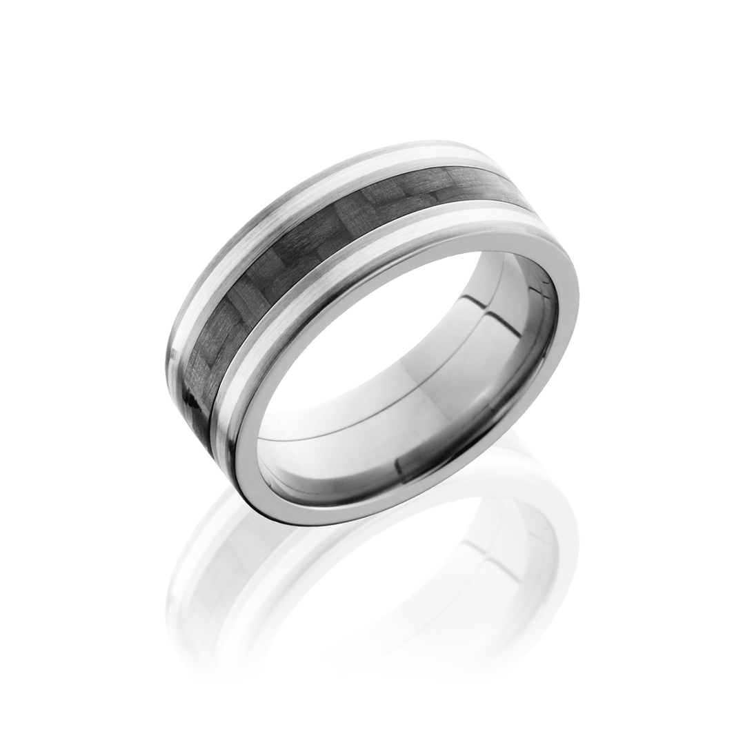 Titanium 8mm Wedding Band