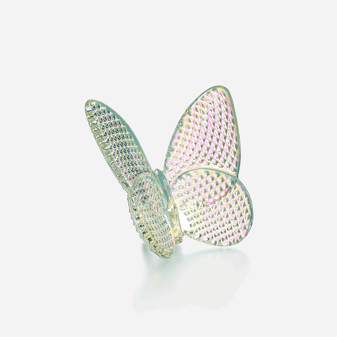 Baccarat Papillon Lucky Clear Butterfly