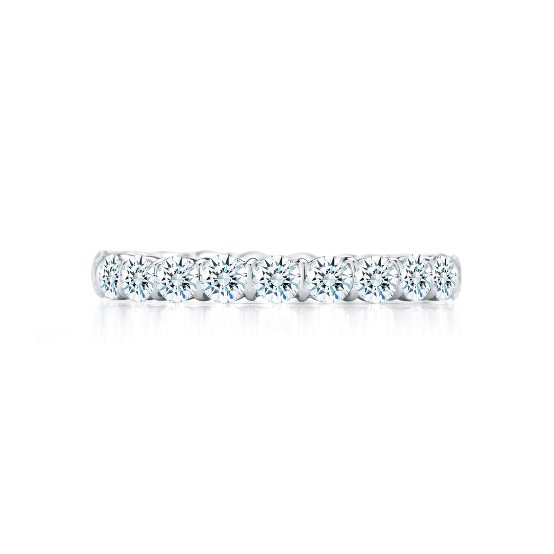 Platinum and 1.87 Total Weight Diamond Eternity Band