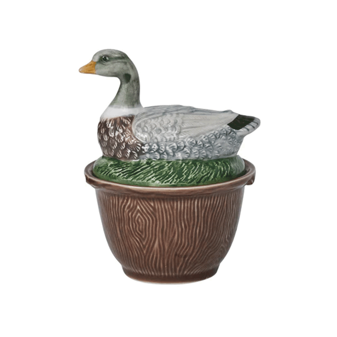 Juliska Forrest Walk Duck Bowl with Lid
