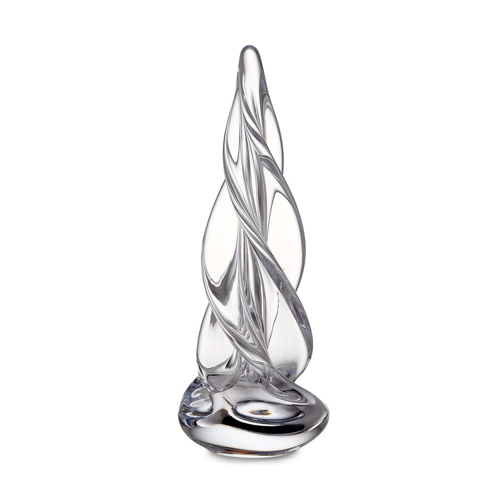 Simon Pearce Spiral Four Sided Tree 12 Inch