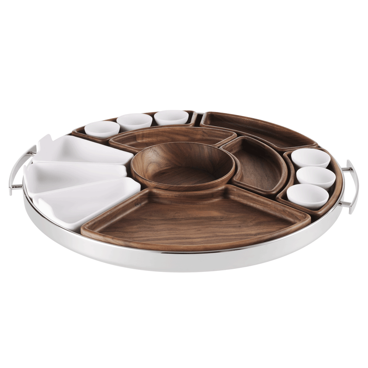 Christofle Stainless Steel Mood Asia Tray