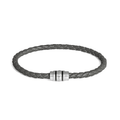 Montblanc 3 Rings Bracelet in Grain Leather