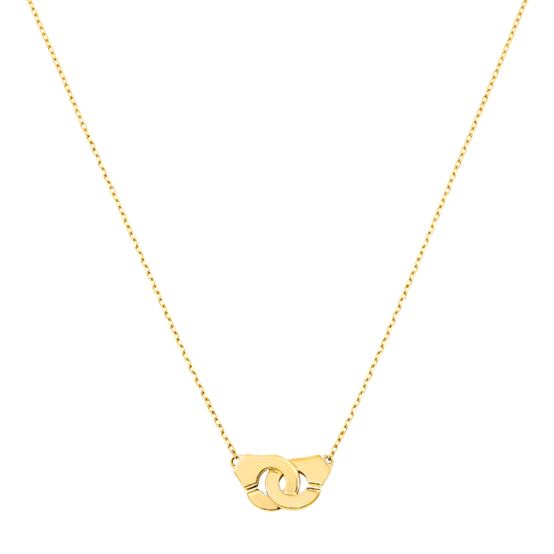 Dinh Van Menottes 18k Yellow Gold R8 Necklace