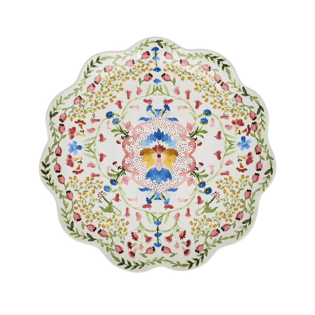 Juliska Sofia Dessert/Salad Plate Multi Color