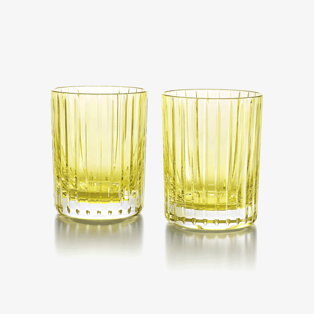 Baccarat Harmonie Tumblers Colors of Joy Pastel Yellow