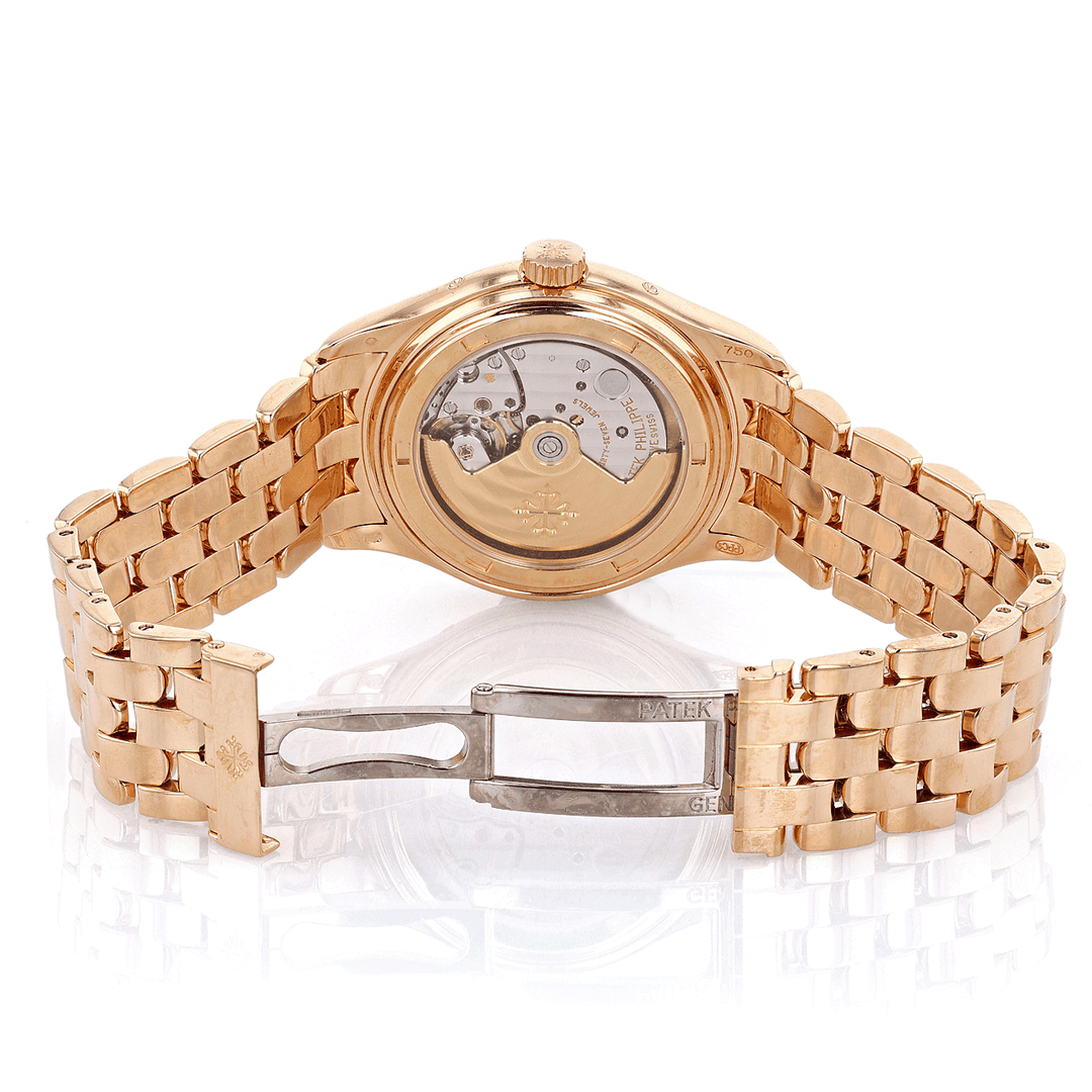 PATEK PHILIPPE ROSE GOLD ANNUAL CALANDER REF.5036/1J-001