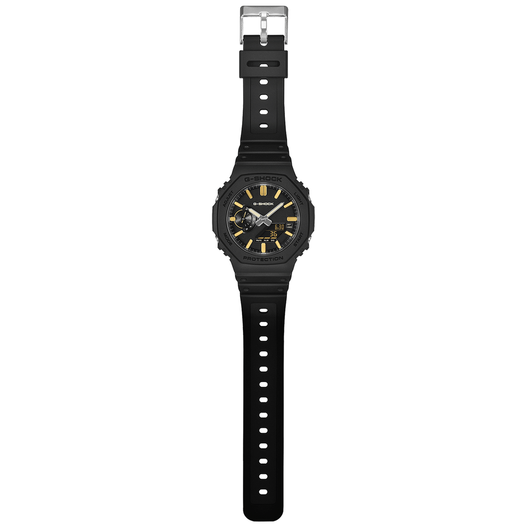 G-Shock LUXE BLACK Analog-Digital 2100 Series GA2100LXB-1A9