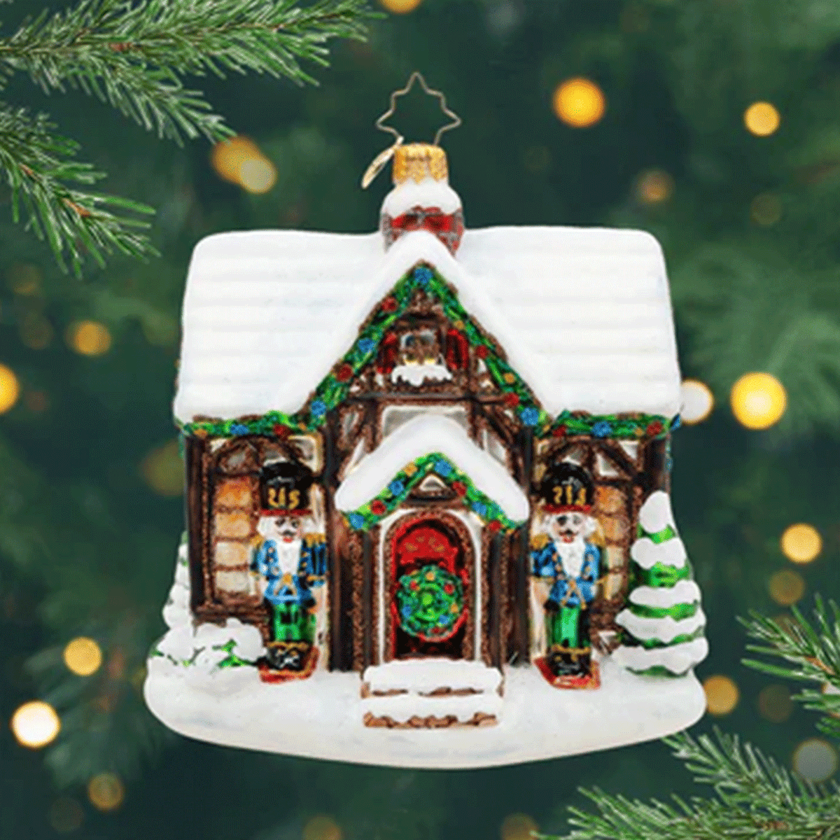 Christopher Radko Home For The Holly-days Ornament