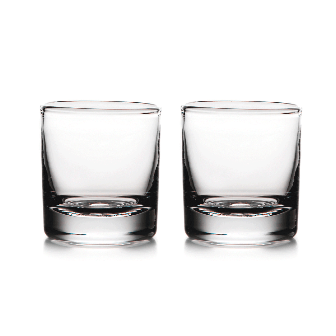 Simon Pearce Ascutney Double Old Fashions Set of 2