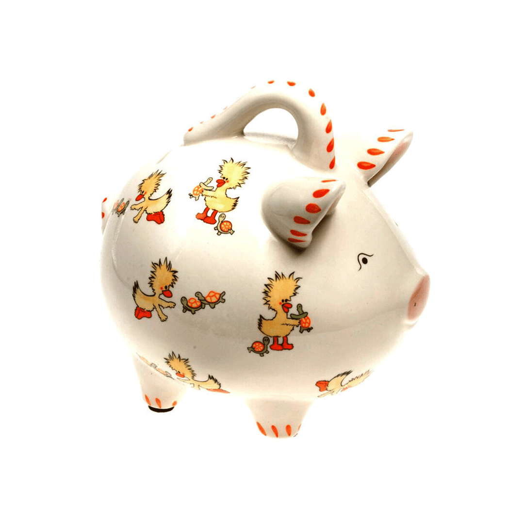 Just Ducky Middle Piggy Bank