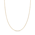 David Yurman Box Chain Necklace 18K Yellow Gold, 1.25mm 18 Inch
