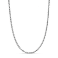 David Yurman Sculpted Cable Chain Necklace Sterling Silver, 3.7mm 18 Inch